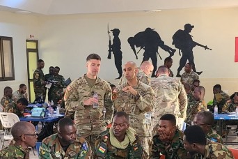 2nd Security Force Assistance Brigade leads staff exercise at African Lion 2024 in Ghana