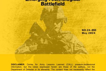 Embracing Techcraft:
The Future of Soldiering in the
Emerging Technological
Battlefield