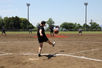 Kickball tournament doubles as Sexual Assault Awareness and Prevention Month awareness event