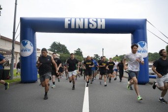 Camp Zama community embodies Army spirit with fun run during Army Week